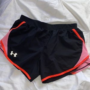 Under armor running shorts xs